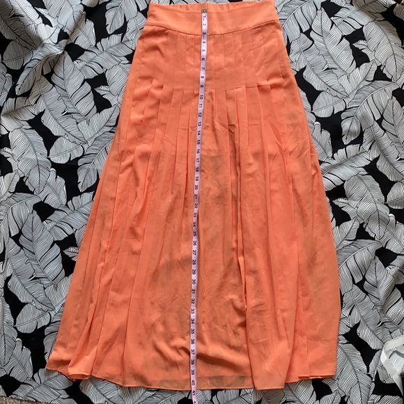 Anthropologie: Maeve, SM creamsicle maxi skirt - Picture 5 of 8